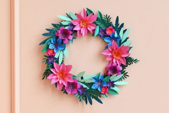 Paper Flower Wreath Review