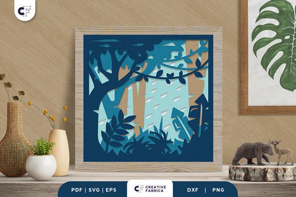 Rain Forest 3D SVG Ornaments Review